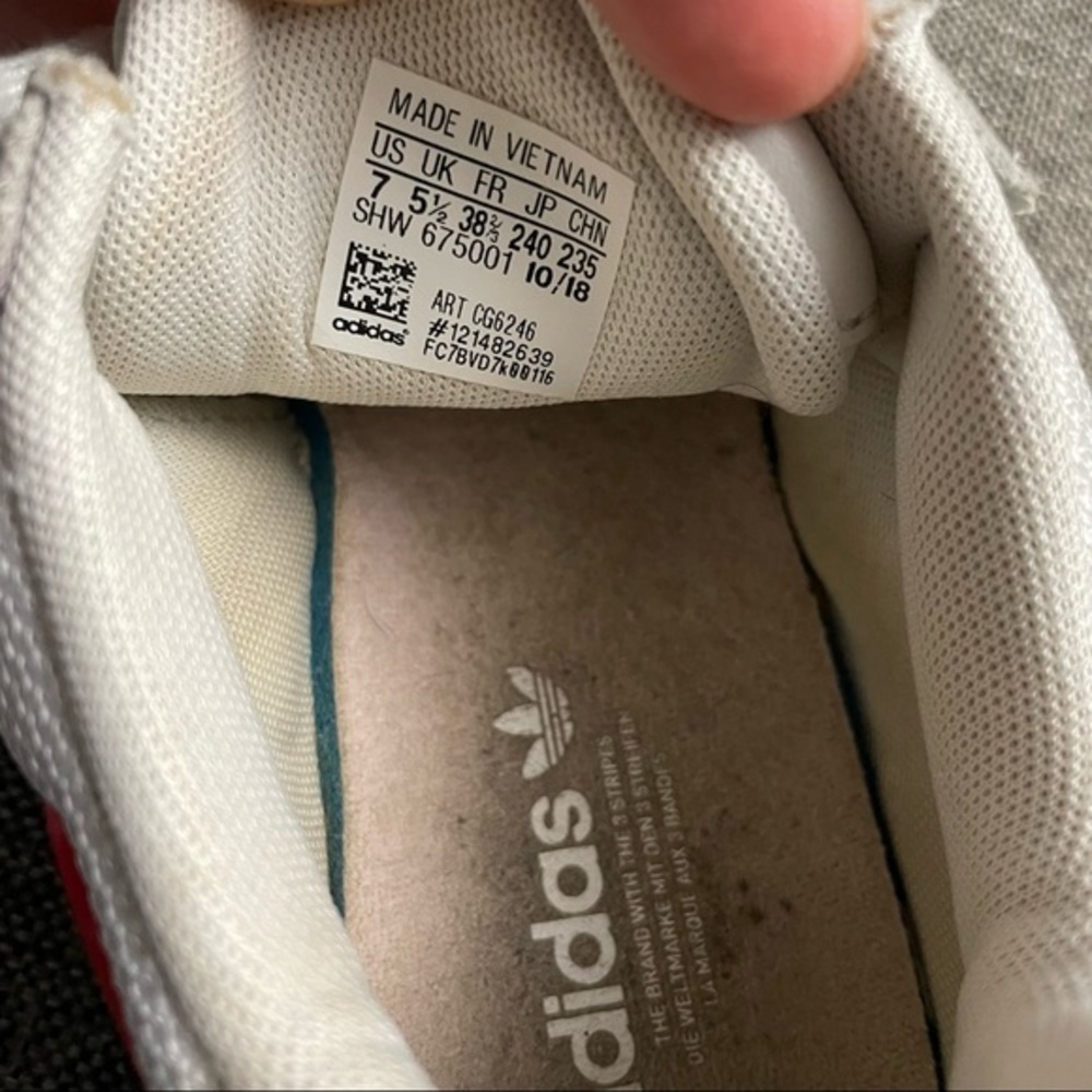 Adidas Falcon Retro Sneakers Size 7 - Picture 10 of 10